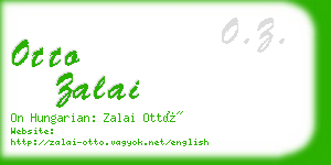 otto zalai business card